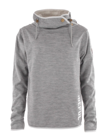 Fleecepullover grau